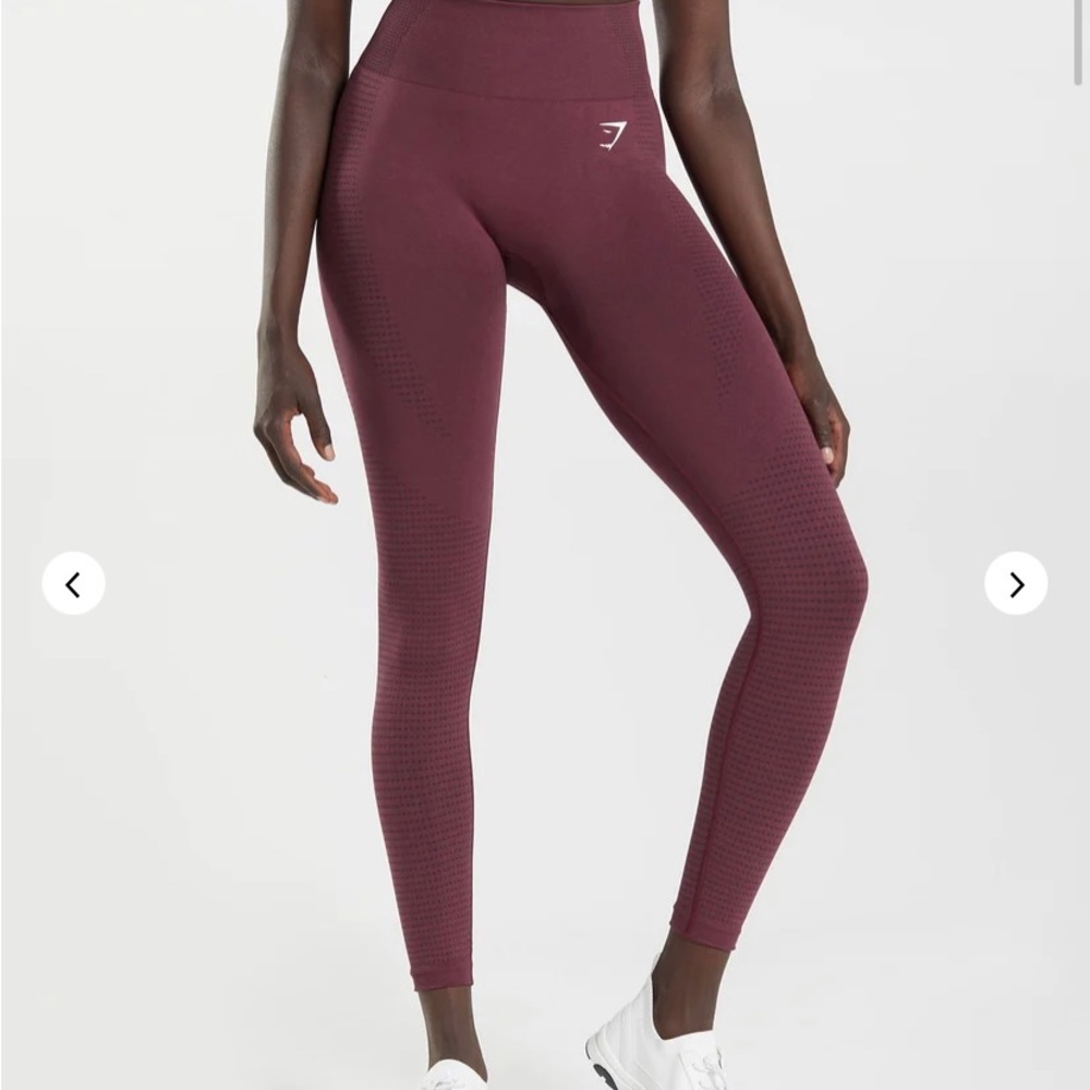 Gymshark vital seamless 2.0 Leggings Maroon Marl